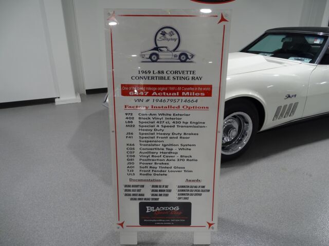 1969 Chevrolet Corvette L88 Convertible - photo 4