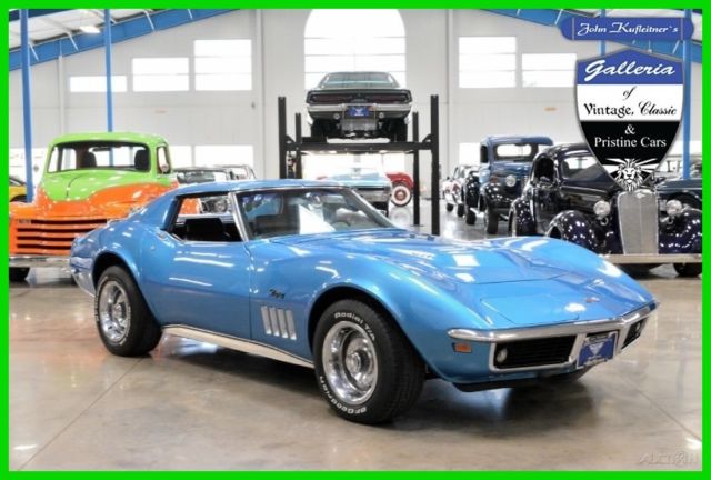 1969 Chevrolet Corvette Numbers Matching 427-cid 390HP L36 4-Speed Manual 69 1969 Chevrolet Corvette