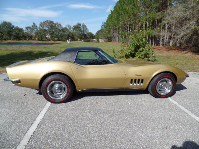 1969 Chevrolet Corvette Roadster - 350/350, 4spd - 2 tops - TT,PS,PB - EXC. COND 1969 Chevrolet Corvette