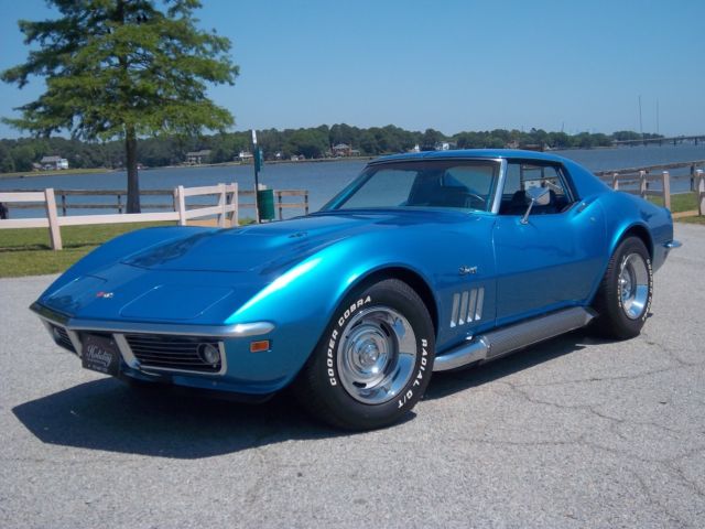 1969 Chevrolet Corvette Stingray 427 NUMBERS Matching Factory A/C & Side Pipes 1969 Chevrolet Corvette