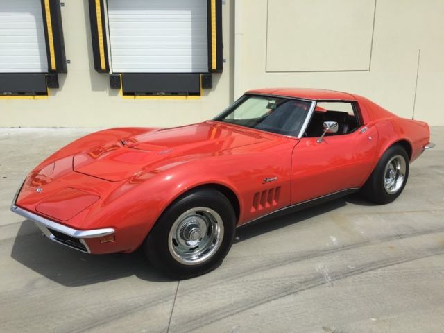 1969 Chevrolet Corvette Stingray 427/400 hp,4spd,frame off #'s MATCH, ONE owner 1969 Chevrolet Corvette L-68 427 Tri-Power