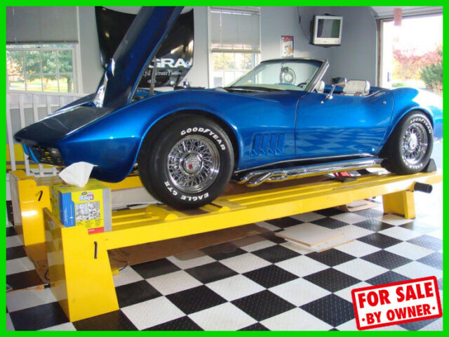 1969 Chevrolet Corvette Stingray Convertible 8-Cyl 6-Spd Manual Gas RWD c84343 1969 Chevrolet Corvette 1969 Chevrolet Corvette Stingray Convertible