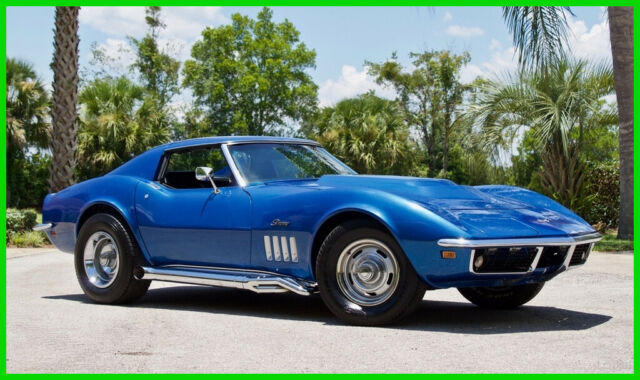 1969 Chevrolet Corvette Stingray Coupe 427 V8 4-SPD Manual 1969 Chevrolet Corvette Stingray 427 V8 / 4-SPD