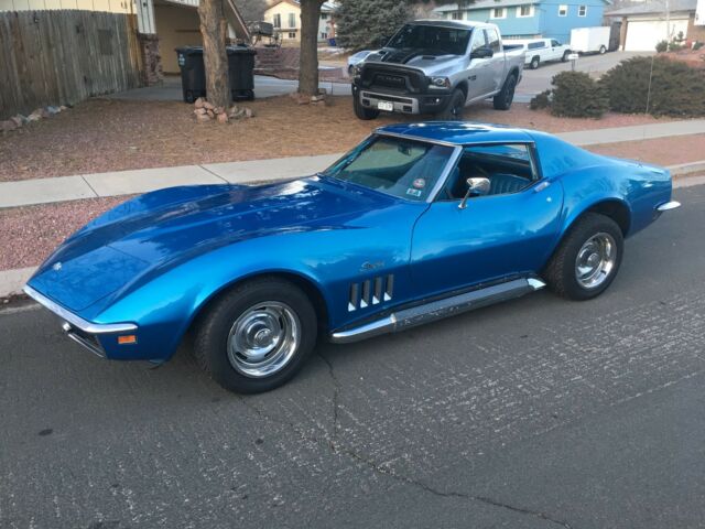 1969 Chevrolet Corvette Stingray Le Mans blue numbers matching AC 1969 Chevrolet Corvette