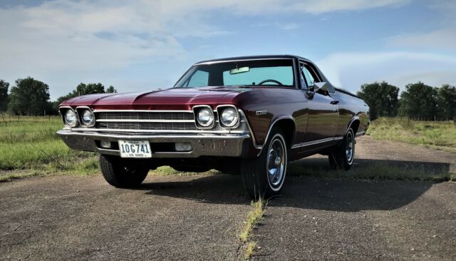 1969 Chevrolet El Camino 2DR V8 350cid/300hp 4bbl L48 1969 Chevrolet El Camino L48
