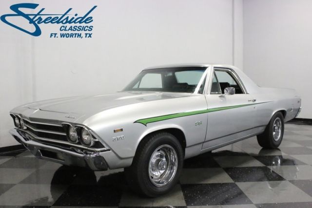 1969 Chevrolet El Camino SS 29637 Miles Silver Pickup Truck Vortec 350 V8 3 Spee 1969 Chevrolet El Camino SS