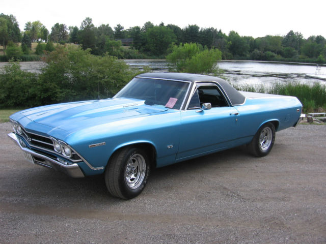 1969 CHEVROLET EL CAMINO SS CLONE PURE MUSCLE AND ALL NUMBERS MATCHING VEHICLE!! 1969 Chevrolet El Camino