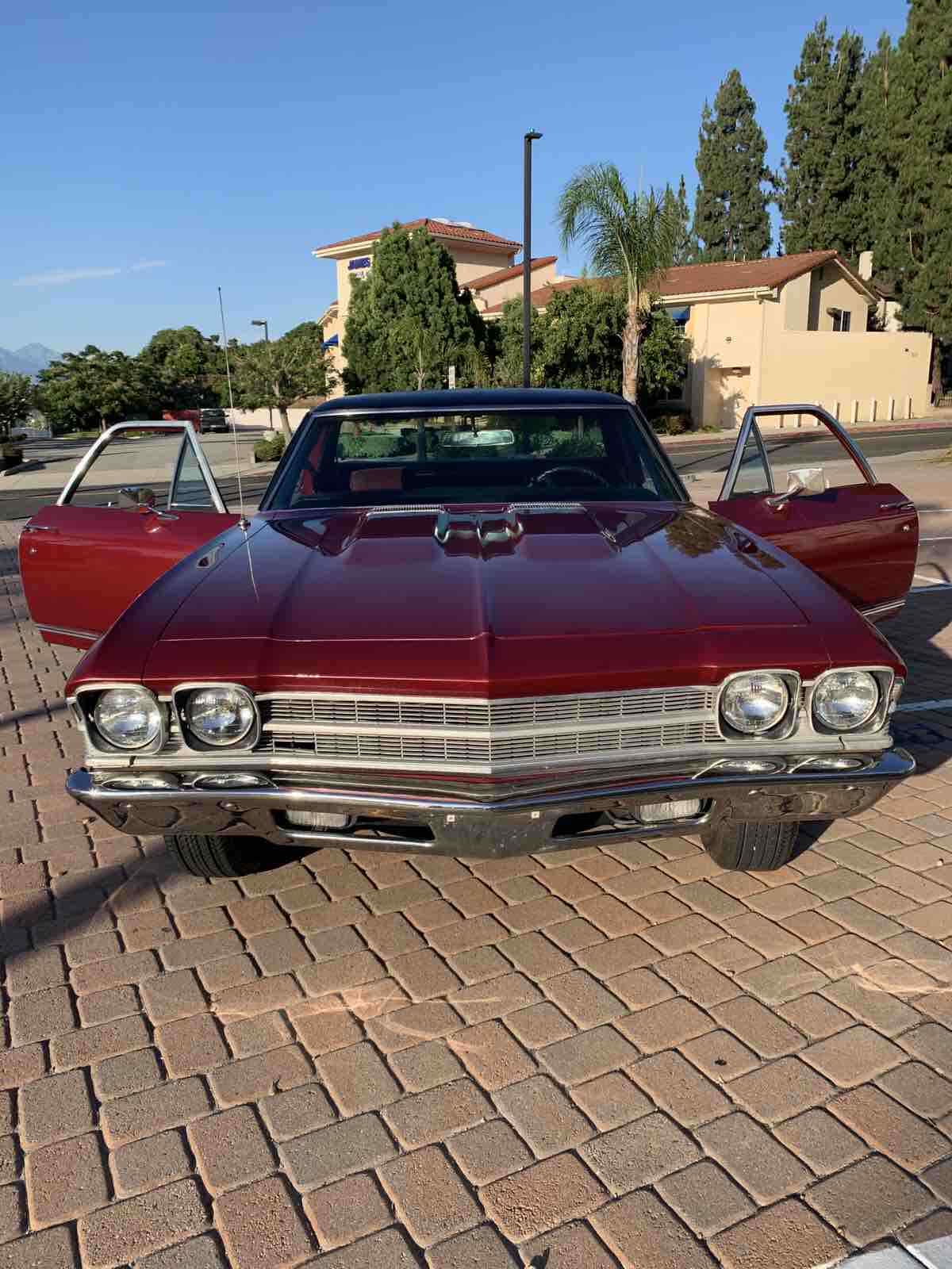 1969 Chevrolet El Camino Wagon Red RWD Automatic 1969 Chevrolet El Camino