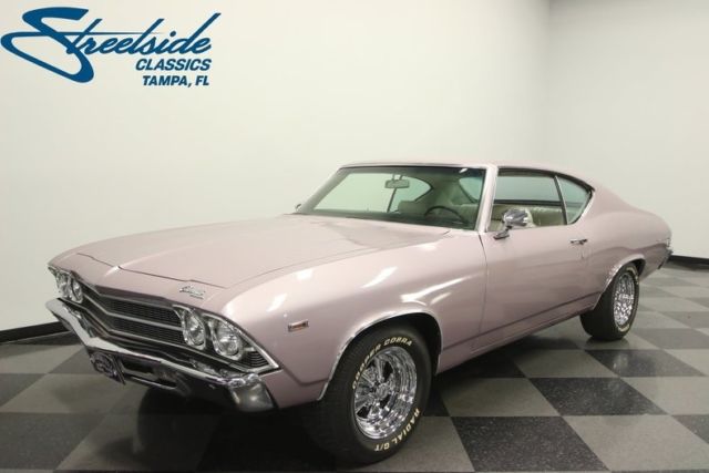 1969 Chevrolet Malibu 63199 Miles Light Lavender Hardtop 350 V8 3 Speed Automat 1969 Chevrolet Malibu --