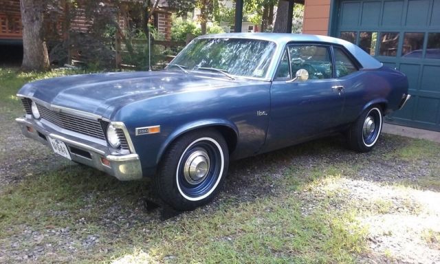 1969 Chevrolet Nova 1 owner original paint POP numbers match barn find 1969 Chevrolet Nova base