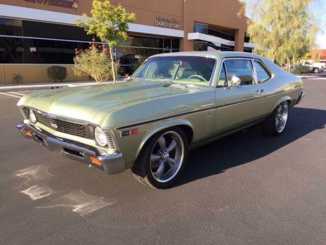 1969 Chevrolet Nova 383 Stroker 650HP Frost Green Resto Mod 1969 Chevrolet Nova SS