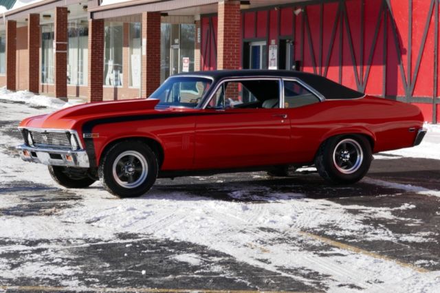 1969 Chevrolet Nova -BIG BLOCK 496 Hurst 4 Speed-NEW HUGGER ORANGE PAI - photo 6
