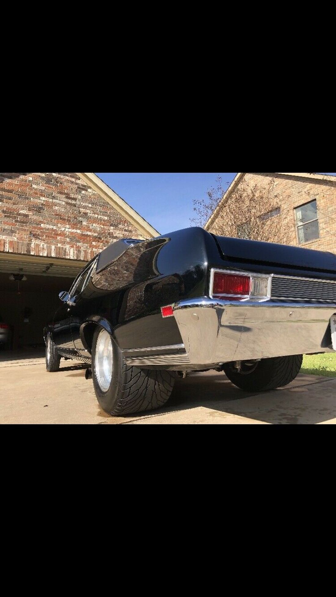 1969 Chevrolet Nova Coupe Black RWD Manual Super Sport 1969 Chevrolet Nova Super Sport
