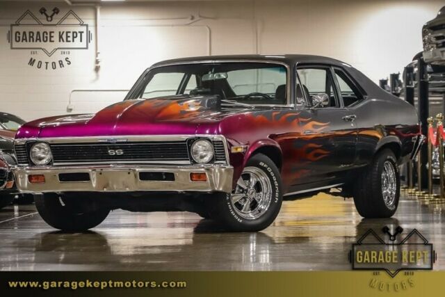 1969 Chevrolet Nova Gray Coupe 16651 Miles 1969 Chevrolet Nova
