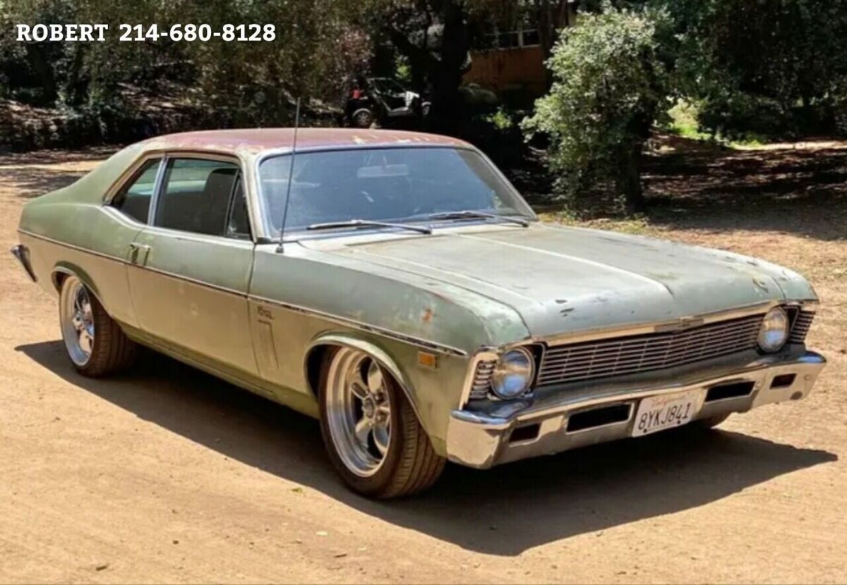 1969 Chevrolet Nova Performance 350sbc engine turbo 400 trans - photo 2