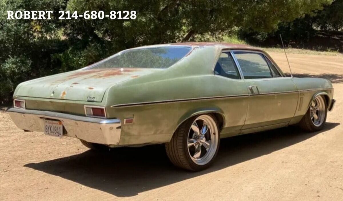 1969 Chevrolet Nova Performance 350sbc engine turbo 400 trans - photo 4