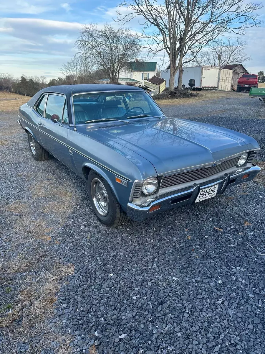 1969 Chevrolet Nova Sedan Blue 1969 Chevrolet Nova