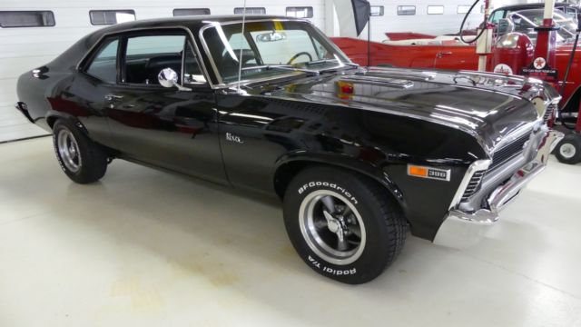 1969 Chevrolet Nova SS Tribute 38706 Miles Blue 2 Door Hard Top 396 Manual 4-Spe 1969 Chevrolet Nova SS Tribute