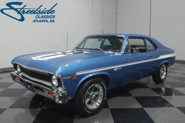1969 Chevrolet Nova SS Yenko Tribute 32592 Miles Lemans Blue Coupe 454 LS7 4 Spe 1969 Chevrolet Nova SS Yenko Tribute