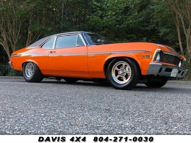 1969 CHEVROLET NOVA Two Door Sports Car/Race Car 67148 Miles Orange Coupe Autom 1969 Chevrolet Nova Two Door Sports Car/Race Car