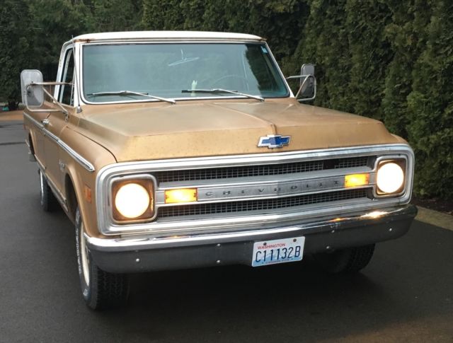 1969 Chevy C-10 Custom Camper Long Bed 350V8 Automatic 1969 Chevrolet C-10 Custom Camper