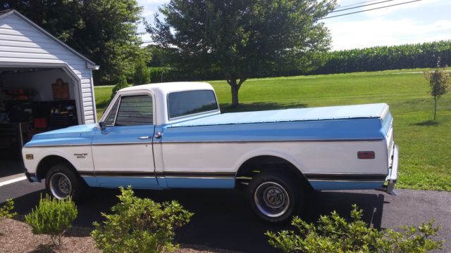 1969 Chevy C-10 Longbed two tone and previously rebuilt, engine and trans great 1969 Chevrolet C-10