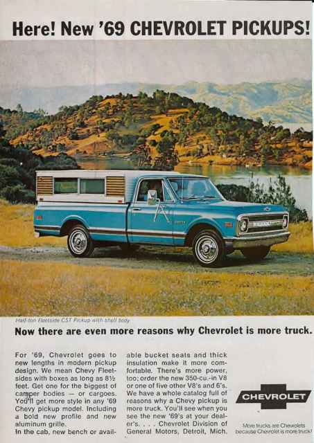 1969 Chevrolet C-10 2 DOOR FLEETSIDE BASE - photo 9