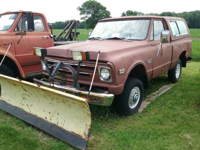 1969 CHEVY C10 BODY MOUNTED ON A 1972 CHEVY K10 BLAZER DRIVE TRAIN 1969 Chevrolet Blazer