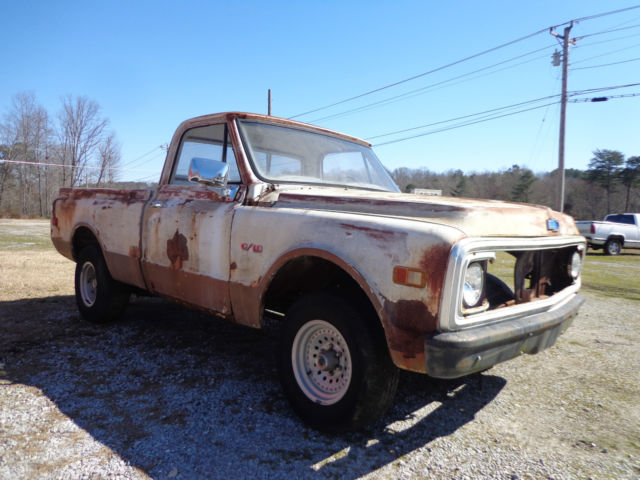 1969 CHEVY C10 SHORT BED TRUCK VERY RESTORABLE CLEAR TENN. TITLE 1969 Chevrolet C-10