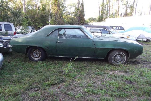 1969 Chevy Camaro Rare Factory Air 327 V-8- matching numbers 1969 Chevrolet Camaro Coupe