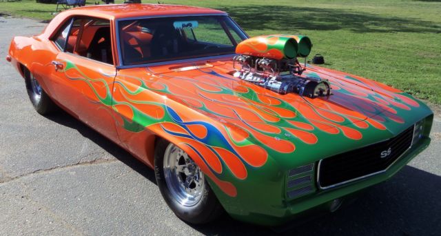 1969 Chevrolet Camaro Rally Sport Pro Street 565 Ci 1200 HP - photo 13