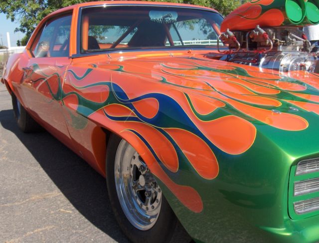 1969 Chevrolet Camaro Rally Sport Pro Street 565 Ci 1200 HP - photo 3