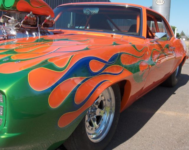 1969 Chevrolet Camaro Rally Sport Pro Street 565 Ci 1200 HP - photo 4