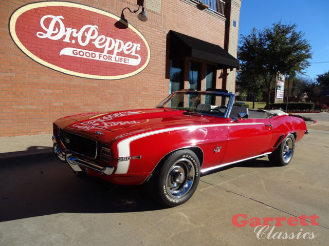 1969 Chevy Camaro RS/SS Convertible X11 Code 1969 Chevrolet Camaro RS/SS