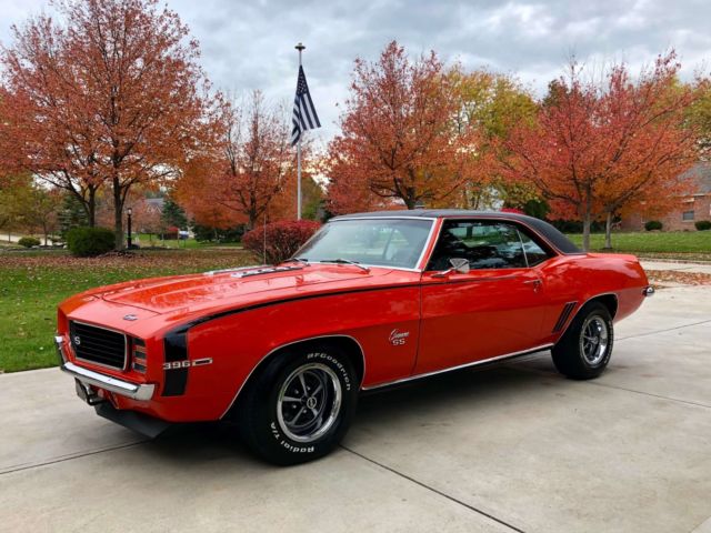 1969 Chevy Camaro SS * 396 4 speed 3:73 Posi! Rotisserie Restored! 1969 Chevrolet Camaro SS