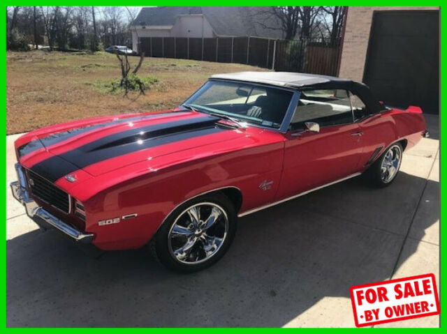 1969 Chevy Camaro SS Convertible 500HP 8-Cylinder Gas 4-Speed Automatic c84363 1969 Chevrolet Camaro Camaro SS Convertible