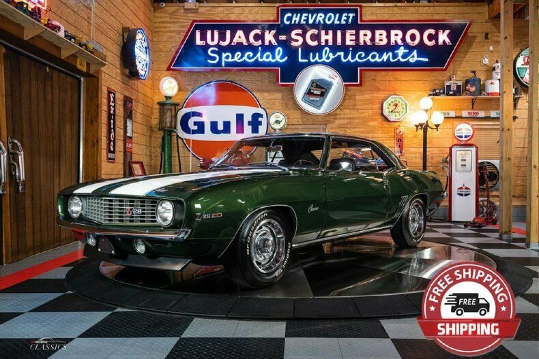 1969 Chevy Camaro Z28 X33 DZ302 Original FOR SALE RS SS 350 396 427 1967 1968 1969 Chevrolet Camaro Z/28