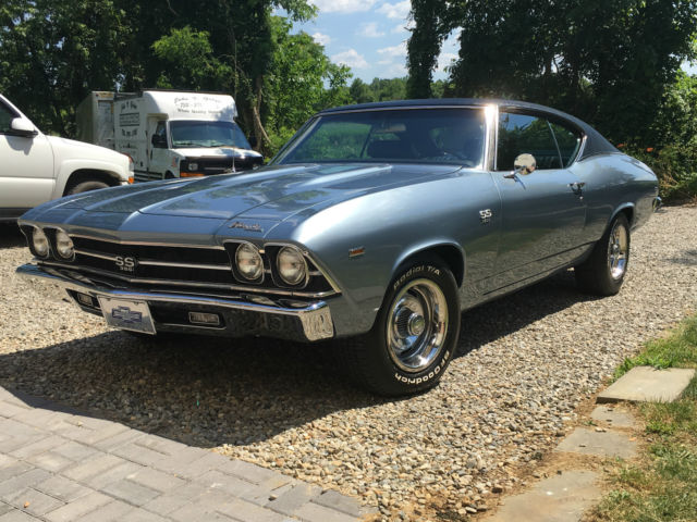 1969 Chevy Chevelle 2 dr coupe 396 350 hp L34 4 spd 373's full rest nos matching 1969 Chevrolet Chevelle