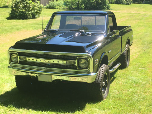 1969 Chevy C/K10 4X4 LS Engine L46E Overdrive AC PS PDB Cruse Pick Up 1969 Chevrolet C-10 C/K 10