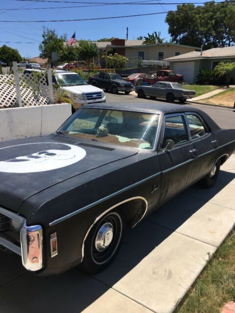 1969 Chevy Impala, clean title, new radiator, distributor, plugs and wires $3800 1969 Chevrolet Impala