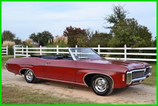 1969 Chevy Impala Convertible 350 4BBL, Restored, PS, PB, Power Top 1969 Chevrolet Impala