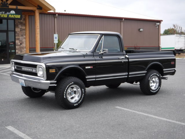 1969 Chevy K10 4x4 SWB Pickup * FACTORY SHORT BED 4X4 * Restored * 4WD 1/2 Ton 1969 Chevrolet C/K Pickup 1500 K10 4x4 SWB