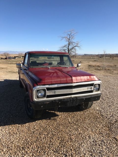 1969 chevy truck 4x4 k10 step side long 350 1969 Chevrolet C-10
