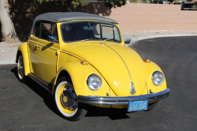 1969 Classic Volkswagen Convertible New top, fresh motor, great car 1969 Volkswagen Beetle - Classic convertible