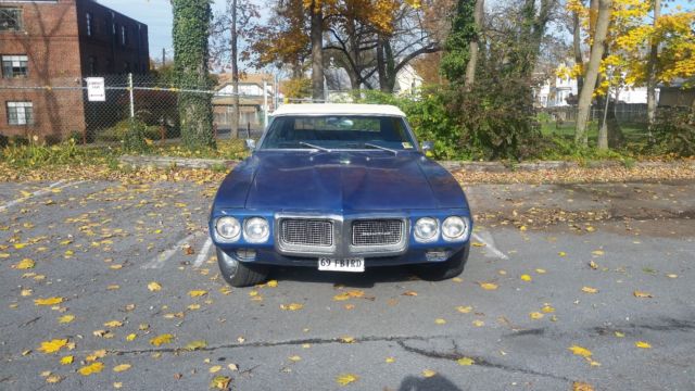 1969 Pontiac Firebird blue - photo 2