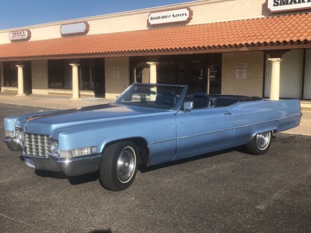 1969 convertible Cadillac Deville 1969 Cadillac DeVille