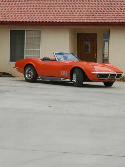 1969 Convertible Corvette / 427CID / 400HP / 3x2BBL / L68 1969 Chevrolet Corvette
