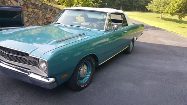 1969 CONVERTIBLE DODGE DART GTS 1969 Dodge Dart CONVERTIBLE
