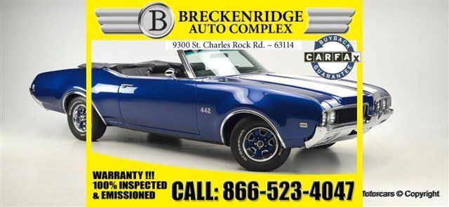 1969 Convertible Used Manual 1969 Oldsmobile 442