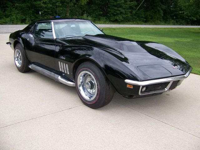 1969 CORVETTE 427 390HP 4 SPEED FACTORY AC COUPE PROJECT CAR 1969 Chevrolet Corvette